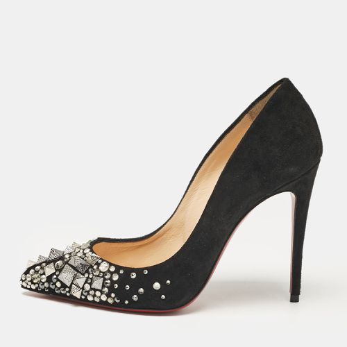 Suede Embellished Keopump Pumps Size 35 - Christian Louboutin - Modalova