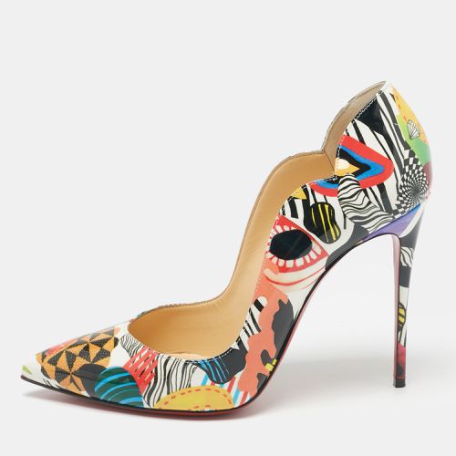 Printed Patent Leather Hot Chick Pumps Size 39 - Christian Louboutin - Modalova