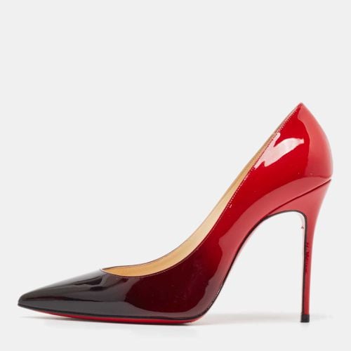 Red Degrade Patent Leather Decollete Pumps Size 37.5 - Christian Louboutin - Modalova