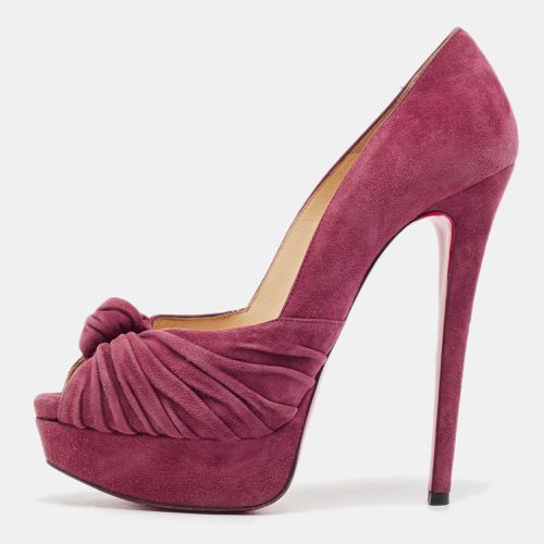 Suede Lady Gres Platform Pumps Size 37.5 - Christian Louboutin - Modalova