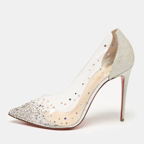 Glitter and PVC Degrastrass Pumps Size 40 - Christian Louboutin - Modalova