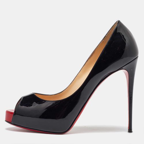 Patent Leather Very Prive Peep Toe Pumps Size 38 - Christian Louboutin - Modalova