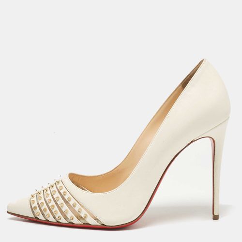 Leather Spiked Bareta Pumps Size 37.5 - Christian Louboutin - Modalova