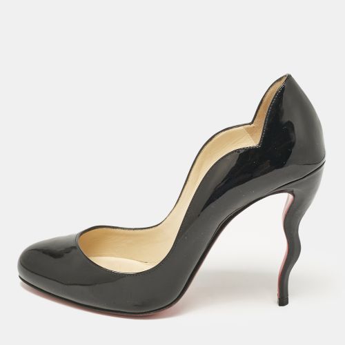 Patent Leather Wavy Dolly Pumps Size 37.5 - Christian Louboutin - Modalova