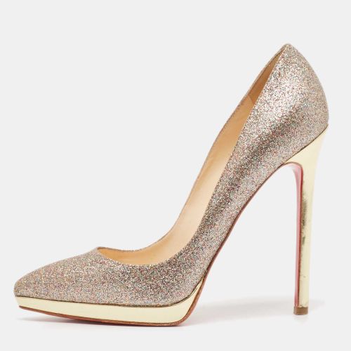 Glitter Pigalle Plato Pumps Size 37.5 - Christian Louboutin - Modalova