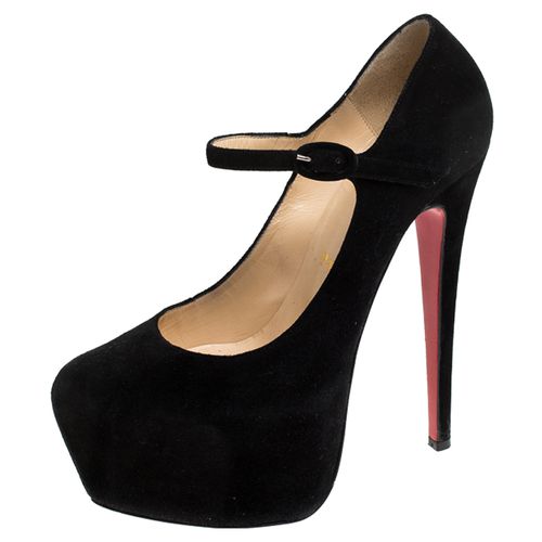 Suede Lady Daffodile Platform Pumps Size 37 - Christian Louboutin - Modalova