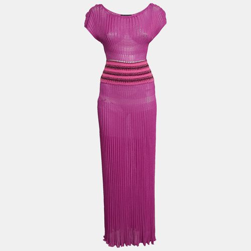 Patterned Knit Maxi Dress XS - Class by Roberto Cavalli - Modalova