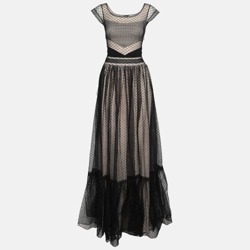 Tulle Panelled Maxi Dress L - Class by Roberto Cavalli - Modalova