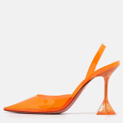 PVC Holli Glass Pumps Size 36.5 - Amina Muaddi - Modalova