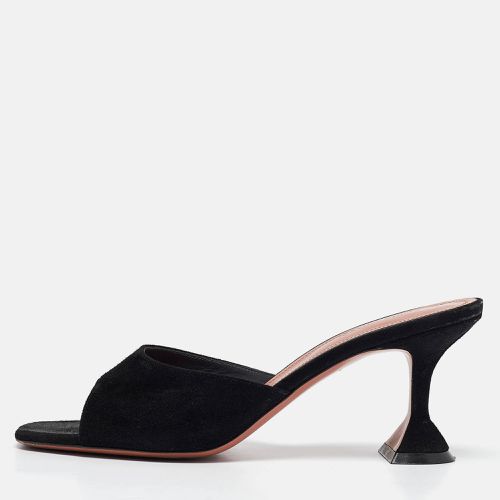 Suede lupita Slide Sandals Size 41 - Amina Muaddi - Modalova