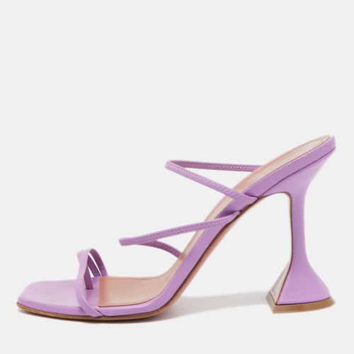 Leather Naima Sandals Size 37 - Amina Muaddi - Modalova