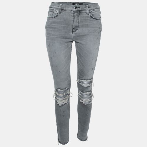 Denim Distressed Skinny Jeans S - Amiri - Modalova