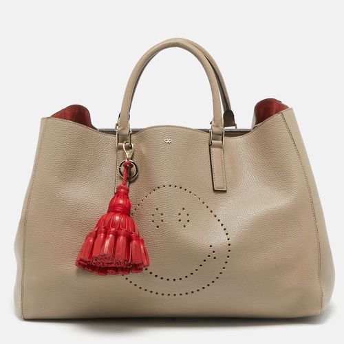 Leather Featherweight Smiley Ebury Tote - Anya Hindmarch - Modalova