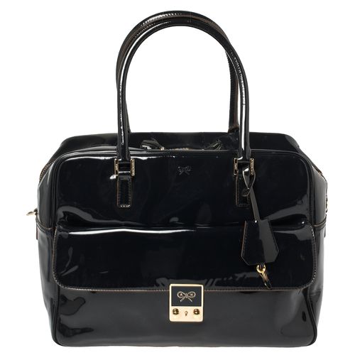 Patent Leather Carker Satchel - Anya Hindmarch - Modalova