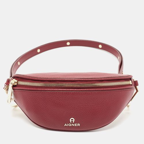 Leather Small Serena Belt Bag - Aigner - Modalova