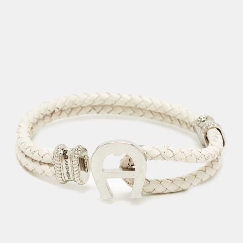 Braided Leather Tone Bracelet - Aigner - Modalova