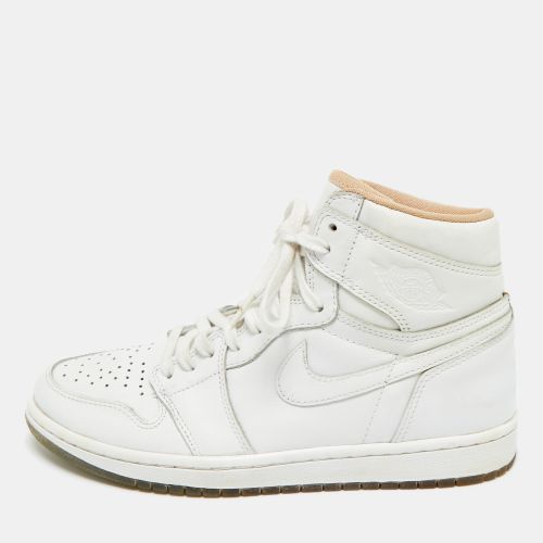 Leather Air Jordan 1 High Top Sneakers Size 41 - Air Jordans - Modalova