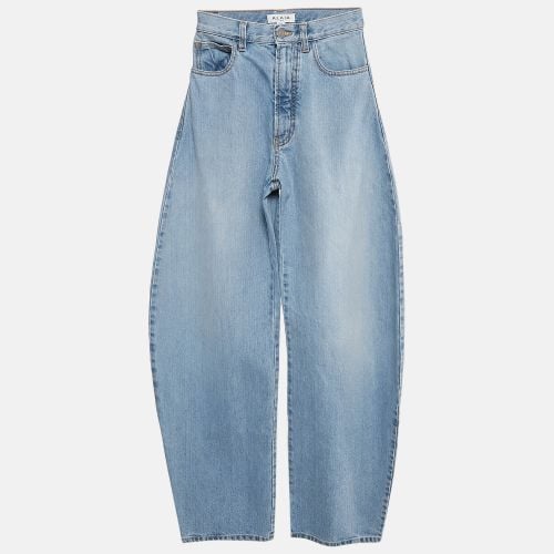 Round Denim High Waist Jeans S Waist 24" - Alaia - Modalova