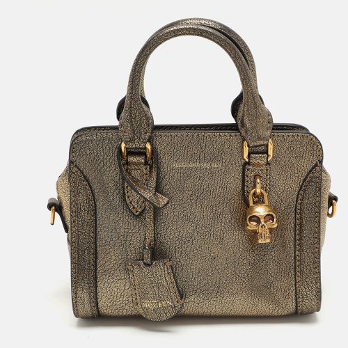 Textured Leather Heroine Satchel - Alexander McQueen - Modalova