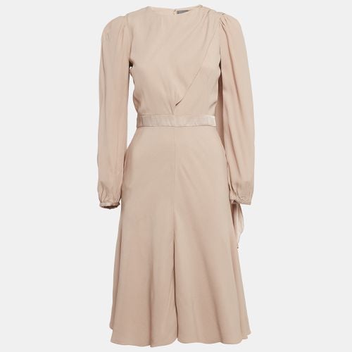 Crepe Drape Style Short Dress S - Alexander McQueen - Modalova