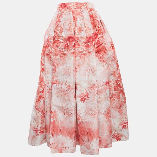 Floral Print Synthetic Long Skirt M - Alexander McQueen - Modalova