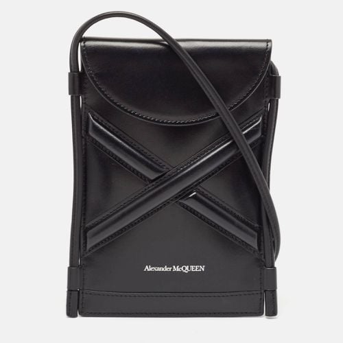 Leather Micro The Curve Crossbody Bag - Alexander McQueen - Modalova