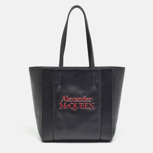 Red Leather Signature Tote - Alexander McQueen - Modalova