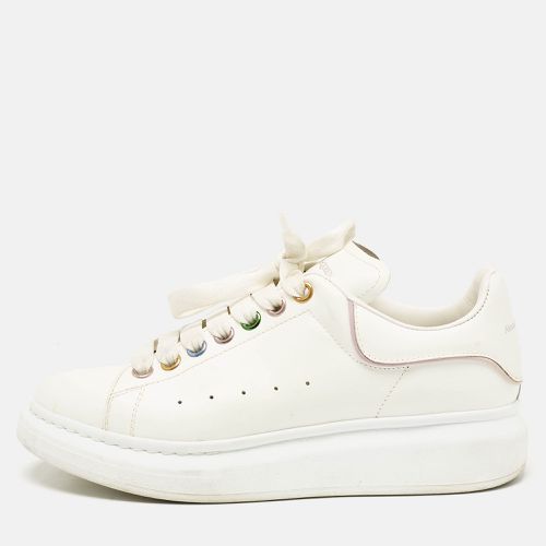 Leather Oversized Lace Up Sneakers Size 39 - Alexander McQueen - Modalova