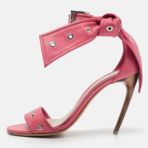 Leather Ankle Strap Sandals Size 38 - Alexander McQueen - Modalova