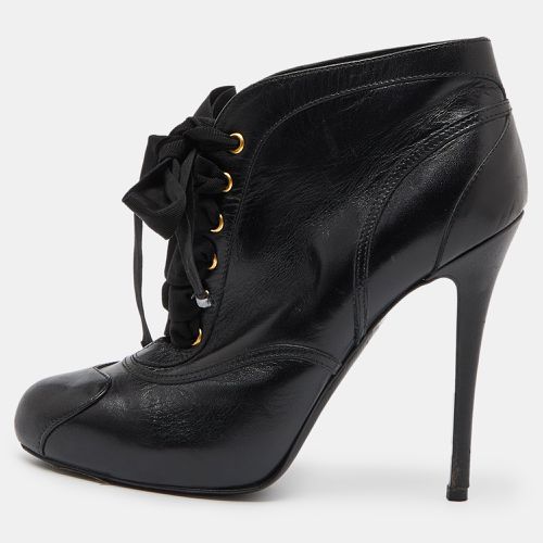 Leather Ankle Boots Size 38.5 - Alexander McQueen - Modalova