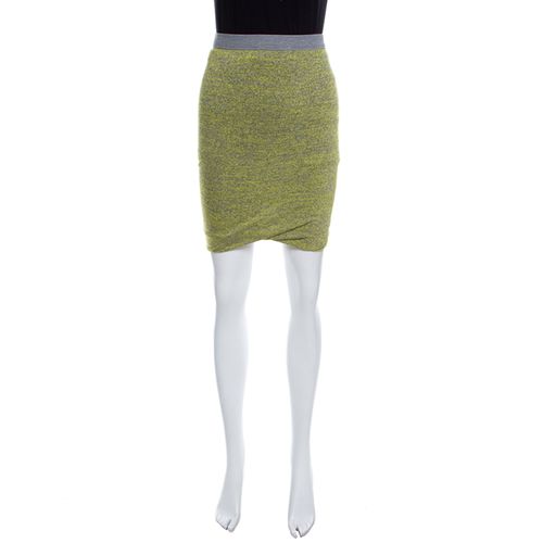 T by and Grey Melange Knit Tube Skirt XS - Alexander Wang - Modalova