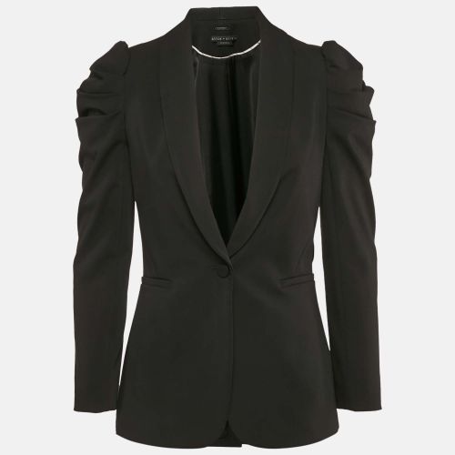 Crepe Puff Sleeve Single Breasted Blazer M - Alice + Olivia - Modalova