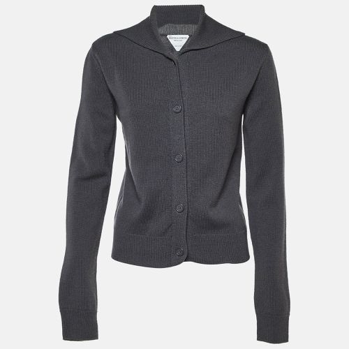 Wool Knit Button Front Cardigan S - Bottega Veneta - Modalova