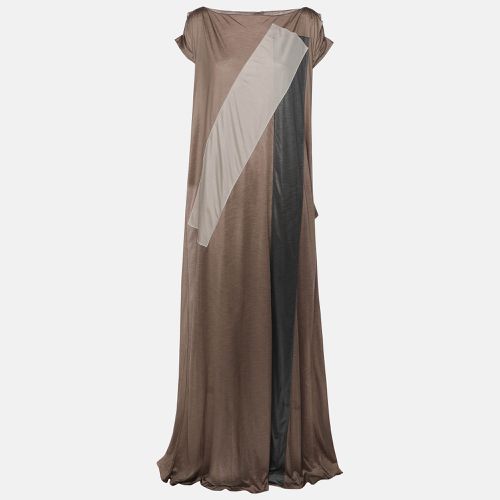 Taupe Polyester Maxi Dress S - Bottega Veneta - Modalova