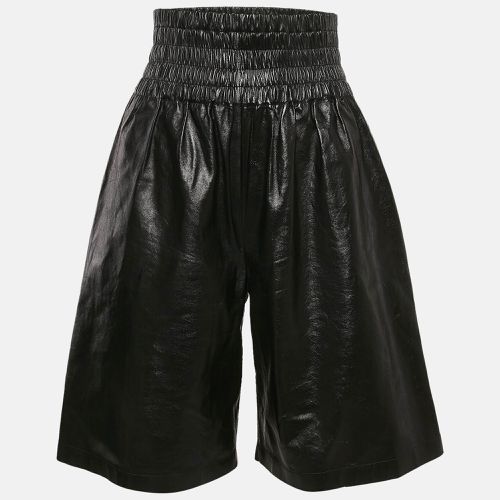 Leather High Waist Shorts XS - Bottega Veneta - Modalova