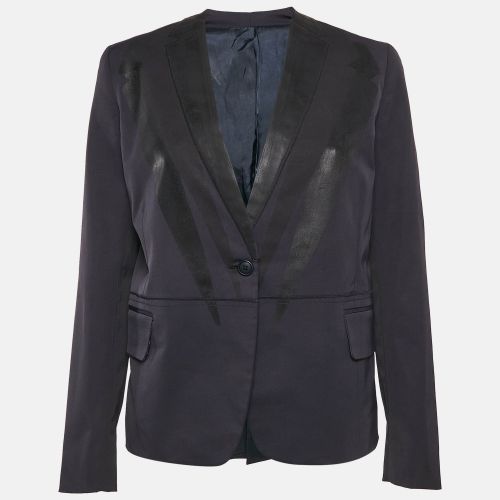 Printed Gabardine Single Breasted Blazer M - Bottega Veneta - Modalova