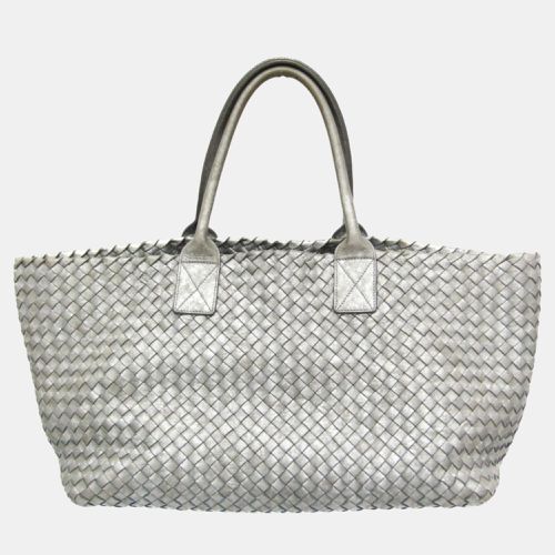 Intrecciato Cabas MM Leather Tote Bag - Bottega Veneta - Modalova