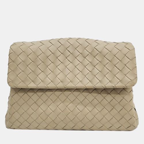 Nappa Intrecciato Clutch Bag - Bottega Veneta - Modalova