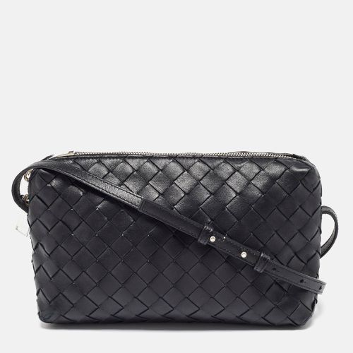 Intrecciato Leather Crossbody Bag - Bottega Veneta - Modalova