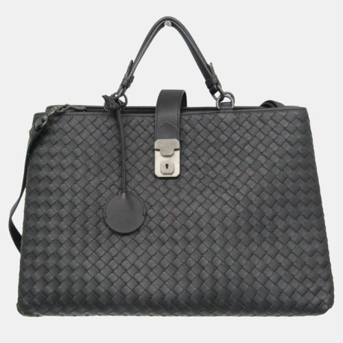 Intrecciato Leather Handbag - Bottega Veneta - Modalova