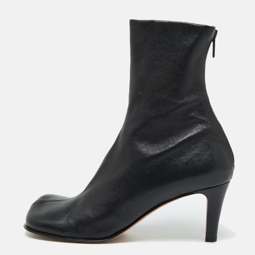 Leather Ankle Length Boots Size 39 - Bottega Veneta - Modalova