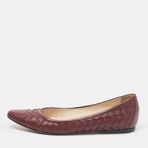 Intrecciato Leather Ballet Flats Size 37 - Bottega Veneta - Modalova