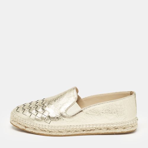 Intrecciato Leather Espadrille Flats Size 36 - Bottega Veneta - Modalova