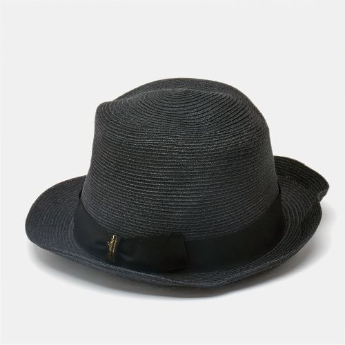 Borsalino Straw Treccia Canapa Hat - Bonja - Modalova
