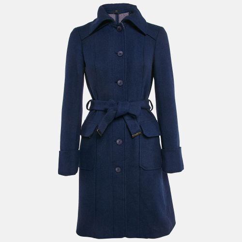 Royal Wool Blend Belted Long Trenchcoat S - Boss By Hugo Boss - Modalova