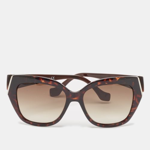 Tortoise Gradient BA 99 52P Butterfly Sunglasses - Balenciaga - Modalova