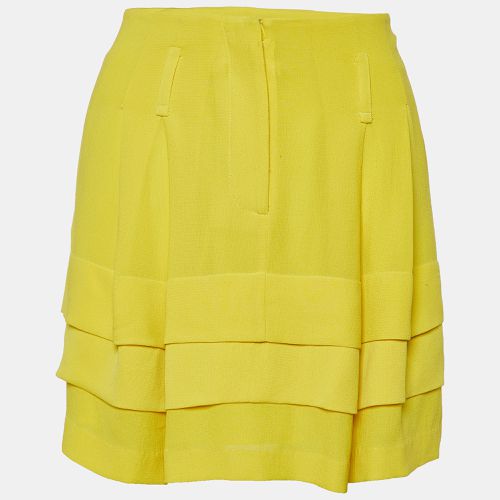 Silk Tiered Mini Skirt M - Balenciaga - Modalova