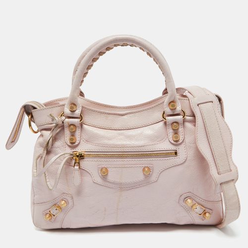 Rouse Poudre Leather RGH Town Bag - Balenciaga - Modalova