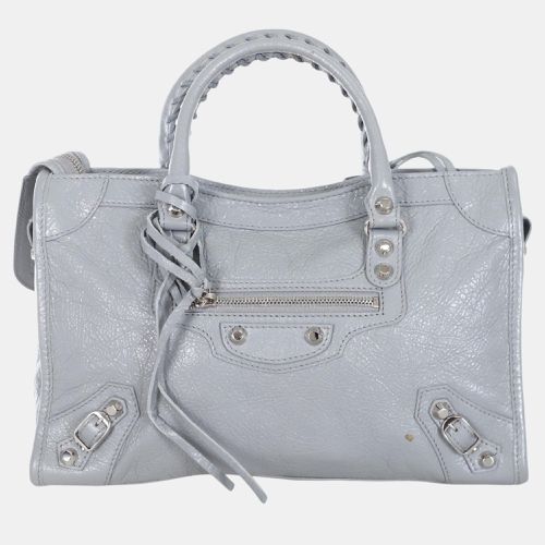 City Classic S Leather Bag - Balenciaga - Modalova