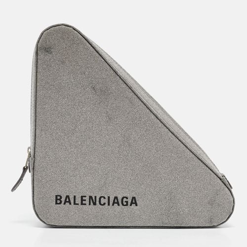 Glitter Triangle Clutch - Balenciaga - Modalova